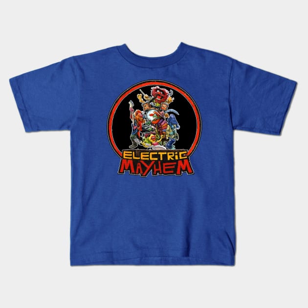 dr teeth and the electric mayhem Kids T-Shirt by fooballmayfield